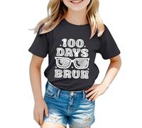 liaddkv Camicie per adolescenti bambini ragazze bambino manica corta stampe t-shirt trendy ragazze fan regalo top ragazza bambino magliette, Nero , 140