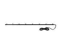 LIAF Spell-It Led Binario Adesivo 24V - Nero - 50 Cm - 9 Connettori