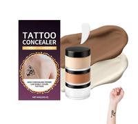 Liakyunf Correttore Antitrasferimento | Coprente Impermeabile per Cicatrici | Crema Viso Invisibile Resistente al Sudore per Eventi Halloween Scherzi | Cosplay Feste Familiari Aula Scolastica