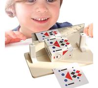 Liakyunf Face Blocks Game | Cubo Geometrico A Simmetria Speculare | Mattoncini In Legno Per Famiglia Scuola Viaggi E Intrattenimento