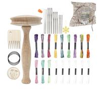 Liakyunf Fungo Da Rammendo | In Legno Portatile Smontabile - Forniture Per Il Rammendo E La Tessitura - Per Tessitura Lavoro A Maglia Adulti Donne Amanti Artigianato Cappelli Maglioni Sciarpa