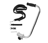 Liakyunf Manico per decespugliatore, manico ergonomico con tracolla, attacco per falciatrice per un facile taglio del cortile, accessorio per tosaerba