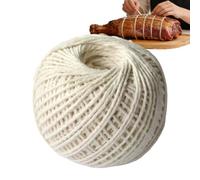 Liakyunf Spago da Cucina in Cotone per Alimenti, Spago per Arrosti e Salsicce, Cordino Naturale Resistente al Calore 2 mm 85 m, Ideale per Legare Carne Pollame e Uso in Forno