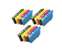 LIALTAOYA Cartucce d'inchiostro for stampante Expression Home XP-5105 XP-5100 Workforce WF-2860DWF WF-2865DWF(3set(12pcs))