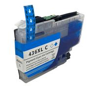 LIALTAOYA Cartuccia d'inchiostro for B-rother MFC-J4340DW MFC J4440DW J4540DW J5855DW J5955DW J6555DW J6955DW J6957DW LC436 LC436XL(C 1PC)