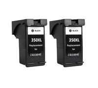 LIALTAOYA Cartuccia d'inchiostro for stampante 350 351 hp350 D4200 D4260 D4263 D4360 J5730 J5780 J5785 J5790 J6410 J6413(2 Black)