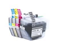 LIALTAOYA Cartuccia d'inchiostro for stampante Brot-her LC422XL LC422 422XL MFC-J5340DW MFC-J5345DW MFC-J5740DW MFC-J6540DW J6940DW(1 Set)