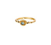 LIALTAOYA Lo zircone squisito dell'acciaio inossidabile squilla il commercio all'ingrosso versatile Dropshipping dei gioielli versatili classici regolabili alla moda di colore dell'oro(JZ8342G)