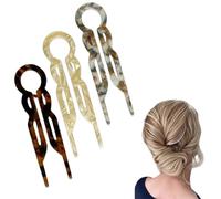 Lialysoff - Forcine per capelli 2025, a forma di U, stile retrò, adatte a tutti gli stili di capelli, sottili o spessi (A)