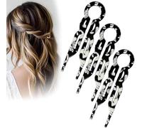 Lialysoff Hair Pin, 2025 New Lialys Hair Pin,Retro U Shaped Lialys Hair Pin,Hair Styling Accessories,Comfortable All-Day Hold,Suitable for All Women's Hair Styles (D)