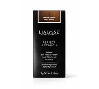Lialysse Professionnel Perfect Retouch Polvere Ritocco Capelli, Castano Chiaro Light Brown, Altamente Pigmentata, 3g