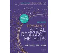 Liam Foster Luke Sloan Alan Bryman Tom Bryman's Social Research Me (Tascabile)