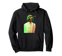 Liam Gallagher, cantante degli Oasis dal Vivo a Knebworth 1996 Felpa con Cappuccio
