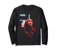 Liam Gallagher, cantante degli Oasis, dal Vivo al Castello di Balloch, Scozia Maglia a Manica