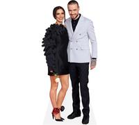 Liam Payne And Cheryl Tweedy (Duo) Mini ritaglio di celebrità