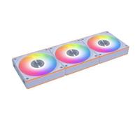 Lian Li UNI FAN CL Wireless Reverse Blade 120 mm ARGB PWM Ventola Bianco (confezione da 3 con controller) | Potente raffreddamento - per alloggiamento e radiatore