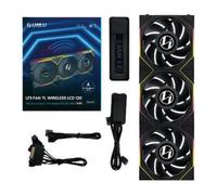 Lian Li 12TLLCD1W3B sistema di raffreddamento per computer Case per computer Ventilatore 12 cm Nero