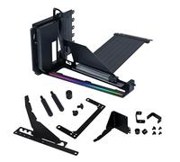 Lian Li ATX - Kit GPU verticale con 4 slot per PC (VG4v4), cavo riser di prima generazione 5 PCI-E 5.0 x 16-200 mm, compatibile con PCIe 3.0/4.0, posizione regolabile, si adatta alla maggior parte