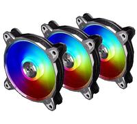 Lian Li BR120 Digital RGB PWM Lüfter 3er Pack 120mm inkl. Controller grau