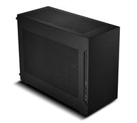 Lian Li Custodia per PC Mini-ITX A4-H2OX5, GPU con montaggio a triplo slot, esterno in alluminio e interno in acciaio SPCC, 240 mm AIO, layout sandwich SFX, PCIe 5.0, supporta PSU SFX/SFX-L - A4H2OX5