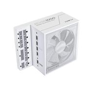 Lian Li Edge Series - Alimentatore modulare completo da 1000 W, 80 PLUS Platinum-ATX 3.0, 3.1-PCIE 5.1, design a forma di L per case a doppia camera, ventola FDB da 120 mm, supporta fino a 4