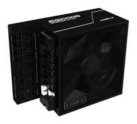 Lian Li Edge Gold 1000 PC Alimentatore di rete nero 1000 Watt ATX, PCIe 5.1, ATX 3.1 PSU | 80 Plus Gold, modulare, Sleeved Cable Kit, 12VHPWR per NVIDIA RTX, ventola silenziosa, hub USB & Fan Hub