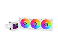 Lian Li GA GALAHAD II 360- Asetek 8th Gen- Schermo LCD IPS da 2,8 pollici- Registrazione dello schermo per video e foto -Ventole ARGB preinstallate per radiatore collegabili a margherita o ventole UNI