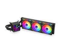 Lian Li GA II LCD 360MM AIO - Asetek 8a generazione - Raffreddatore liquido schermo LCD IPS da 2,9" - Registrazione dello schermo per video e foto - Ventole ARGB preinstallate o ventole UNI FAN SL-INF