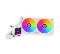 Lian Li GA II LCD Processore Kit di raffreddamento a liquido 12 cm Bianco