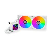 Lian Li Galahad II LCD 280 ARGB AIO - Dispositivo di raffreddamento per CPU, colore: Bianco