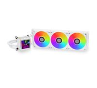 Lian Li GA II LCD Processore Liquid cooling kit 36 cm Bianco 1 pz