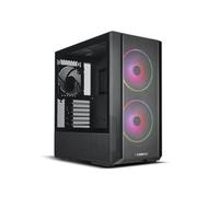 Lian-Li Lancool 216 RGB - Custodia per computer ATX Mid Tower, in acciaio e vetro temperato, 2 ventole ARGB da 160 mm, colore: Nero