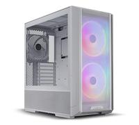 Lian Li LANCOOL 216 Midi Tower Trasparente, Bianco