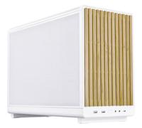 Case Lian Li DAN Cases A3mATX Legno Edition PC Micro-ATX Buche Bianco Mini-Tower