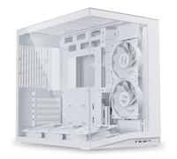 Lian Li O11 Dynamic Mini V2 Flow PC-Geh?use, Mini-Geh?use, ATX, Tempered Glass - inklusive 5x 120-mm-L?fter, wei?