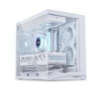 Lian Li O11 Dynamic Mini V2 Flow PC-Geh?use, Mini-Geh?use, ATX, Tempered Glass - inklusive 5x 120-mm-L?fter, wei?