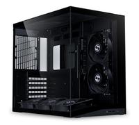 Lian Li O11 Dynamic Mini V2 Flow PC-Geh?use, Mini-Geh?use, ATX, Tempered Glass - inklusive 5x 120-mm-L?fter, schwarz