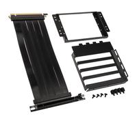 Lian Li O11D-1X-4 Riser Card + PCI Slot Bracket, PCIe 4.0 - Nero O11D-1X-4