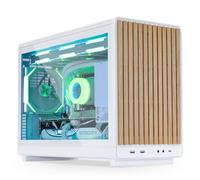 Lian Li Pannello in vetro temperato A3-mATX - bianco, vetro temperato, acciaio + telaio in alluminio