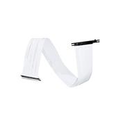 Lian Li PW-PCIV-4-90W, Cavo Riser PCIe 4.0, Bianco - 90 cm PW-PCIV-4-90W