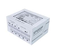 Lian Li SP1000 Platinum - Alimentatore SFX da 1000 Watt con cavo 12V-2x6, conforme ATX 3.1 e PCIE 5.1, completamente modulare, condensatori 105C giapponesi al 100%, bianco (SP1000P.W)