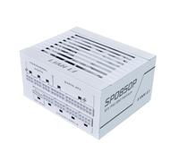 Lian Li SP850 Platinum - Alimentatore SFX da 850 Watt con cavo 12V-2x6, conforme ATX 3.1 e PCIE 5.1, completamente modulare, condensatori 105C giapponesi al 100%, bianco (SP0850P.W)