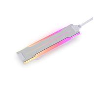 LIAN LI UNI Fan P28 Optional Side Diffused Striscia RGB Confezione da 3 Pz, Telaio Colore Bianco (Compatibile con UF-P28120-1W, UF-P28120-3W, GA2P36W)