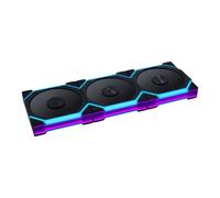 Lian Li UNI Fan SL Flex 120mm ARGB, confezione da 3, controller incluso | Nero (12SL1F3B)