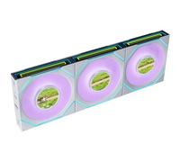 Lian Li UNI FAN SL-INF LCD FLEX Wireless L?fter, ARGB und LCD - 120mm, wei?, 3er-Pack mit Controller (G9F.12SLIND1F3W.00)