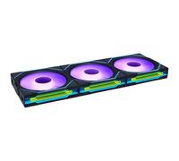 Lian Li Uni Fan SL-INF WIRELESS 120 Case per computer Ventilatore 12 cm Nero 1 pz (Lian Li UNI SL120 INF Reverse Wireless Addressable RGB Black 120mm Triple Fan P)