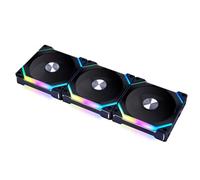 Lian Li UNI FAN SL V2 RGB rivoluzionato Daisy-Chain ARGB Fan 120mm Confezione tripla Nero SL120V2-3B