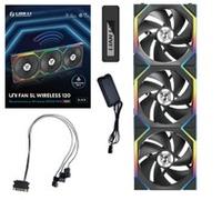 Lian Li UNI fan SL Wireless ARGB PWM Ventola 3er-Pack incl. Controller 12SL1W3B