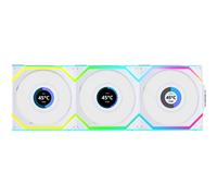 Lian Li UNI FAN SL Wireless LCD 120 Case per computer Ventilatore 12 cm Bianco 3 pz