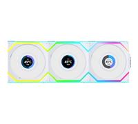 Lian-Li UNI FAN SL Wireless LCD 120 Confezione da 3 ventole supplementari 120 mm Bianco